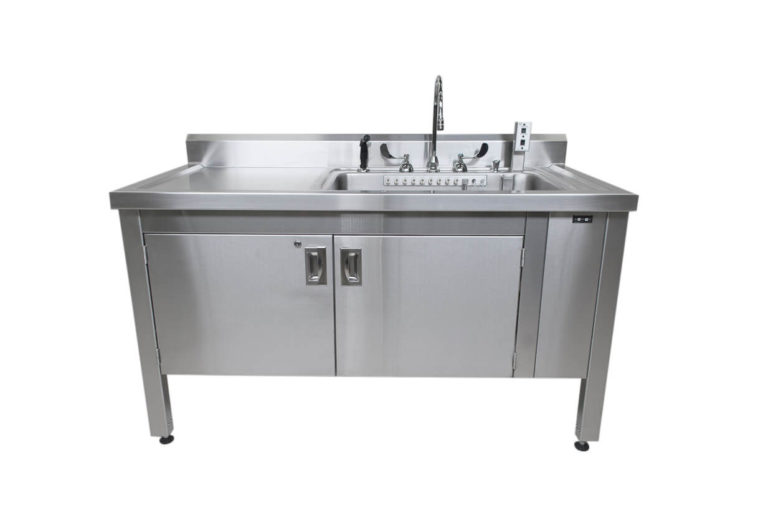 Adjustable-Height Endoscopy Sink | Scope Decontamination Sink